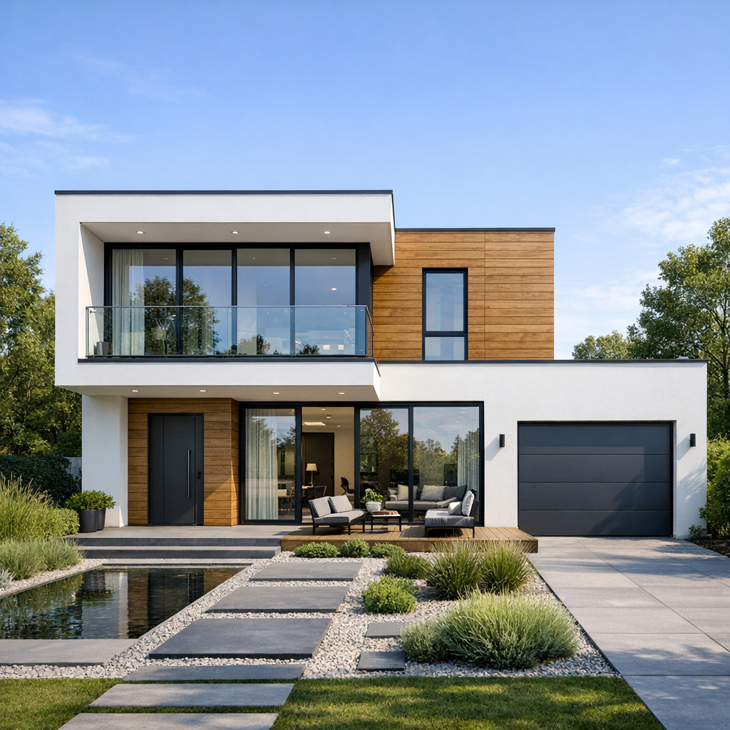 dom szkieletowy stalowy